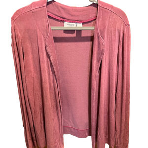 44. WOMENS CHICO’S TRAVELERS 3/XL DETAIL TOP